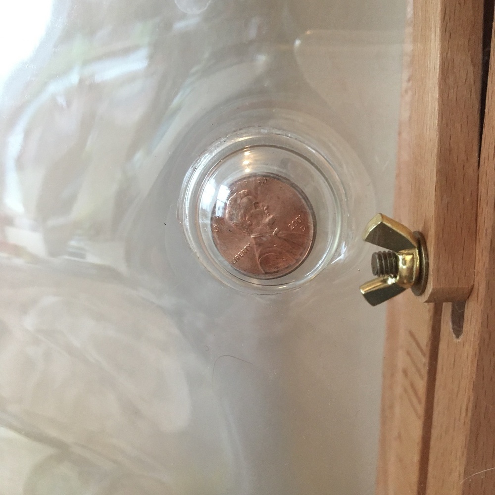Building Block Transparent Lucky Penny Tote - Picture 2 of 3
